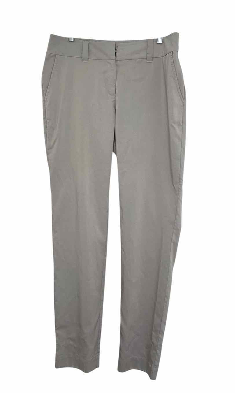 Eileen Fisher Size Medium Grey Pre-Owned Pants- Ladies