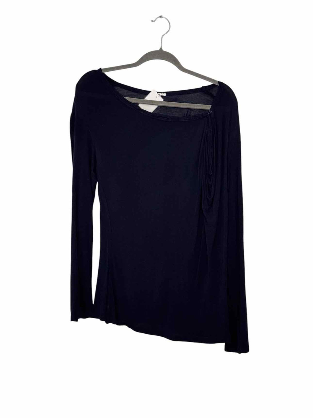 Clu Size Medium Navy Pre-Owned Top- Ladies