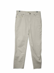 Madewell Size 28 White Pre-Owned Jeans- Ladies