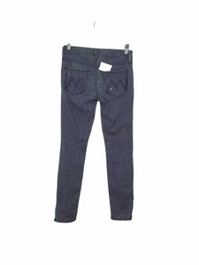 Mother Size 24 Navy Stripe Pre-Owned Pants- Ladies