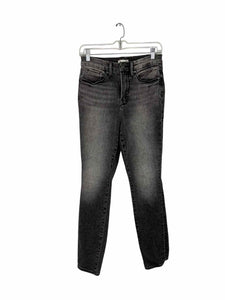 Good American Size 8 Black Pre-Owned Jeans- Ladies