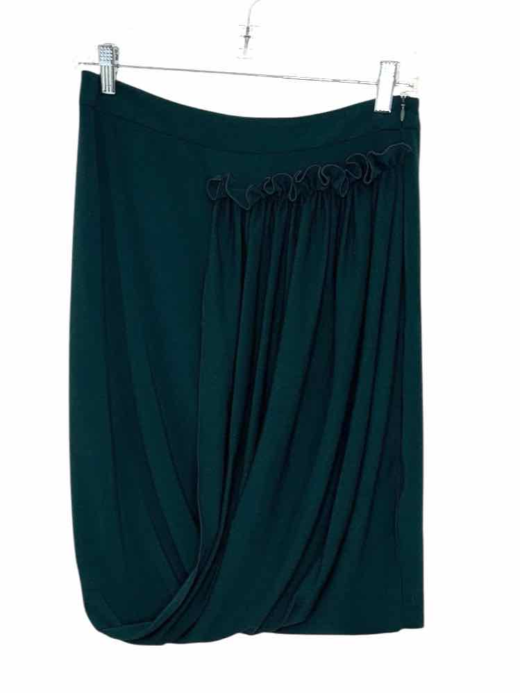 Moschino Size 4 Hunter Green Pre-Owned Skirt- Ladies