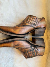 Load image into Gallery viewer, Freebird Size 9 Bronze Pre-Owned Bootie Shoes- Ladies
