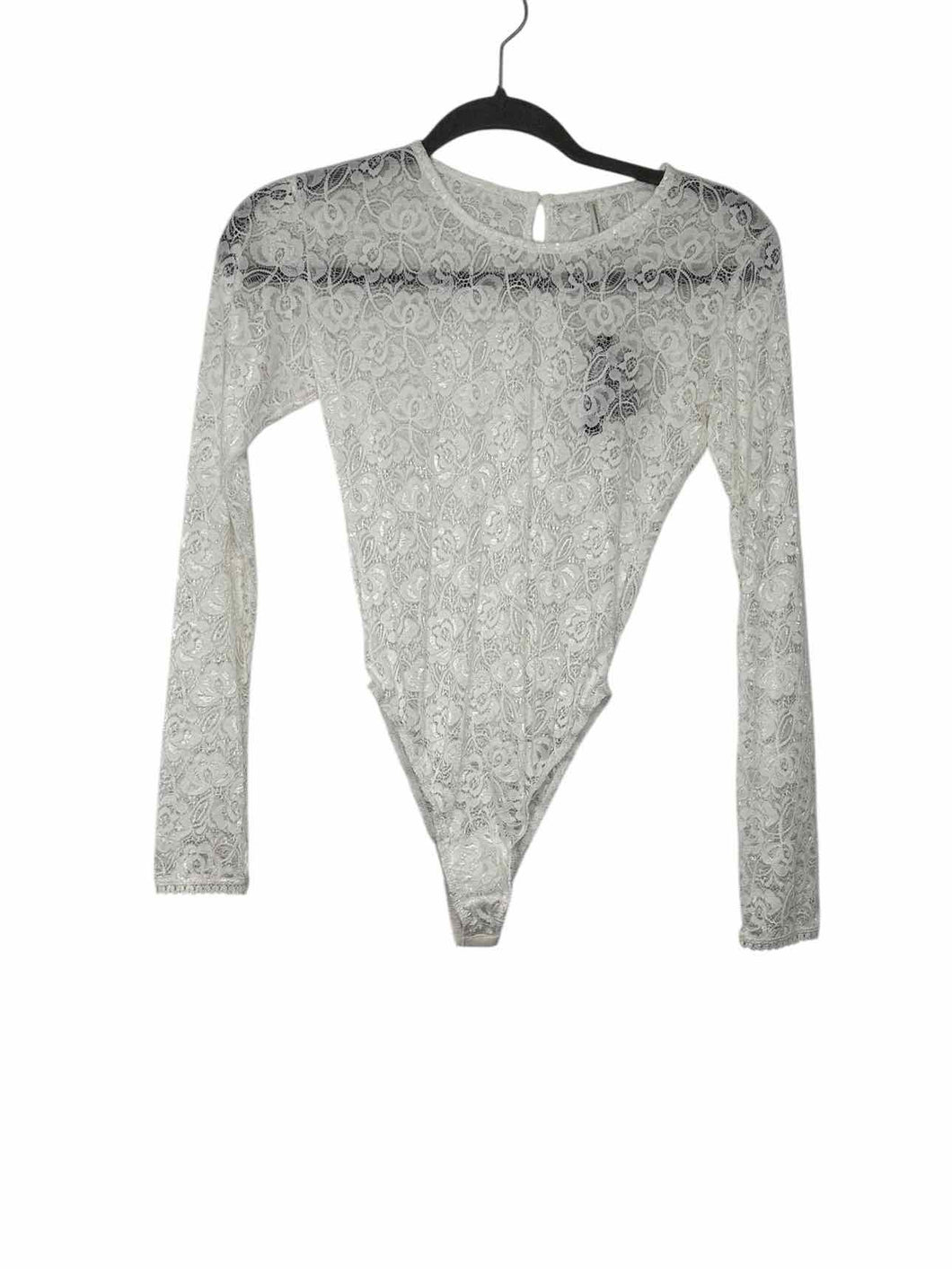 Gooseberry Size Small White New w/ Tags Bodysuit- Ladies