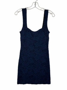 Free People Size Medium Blue Pre-Owned Dress- Ladies