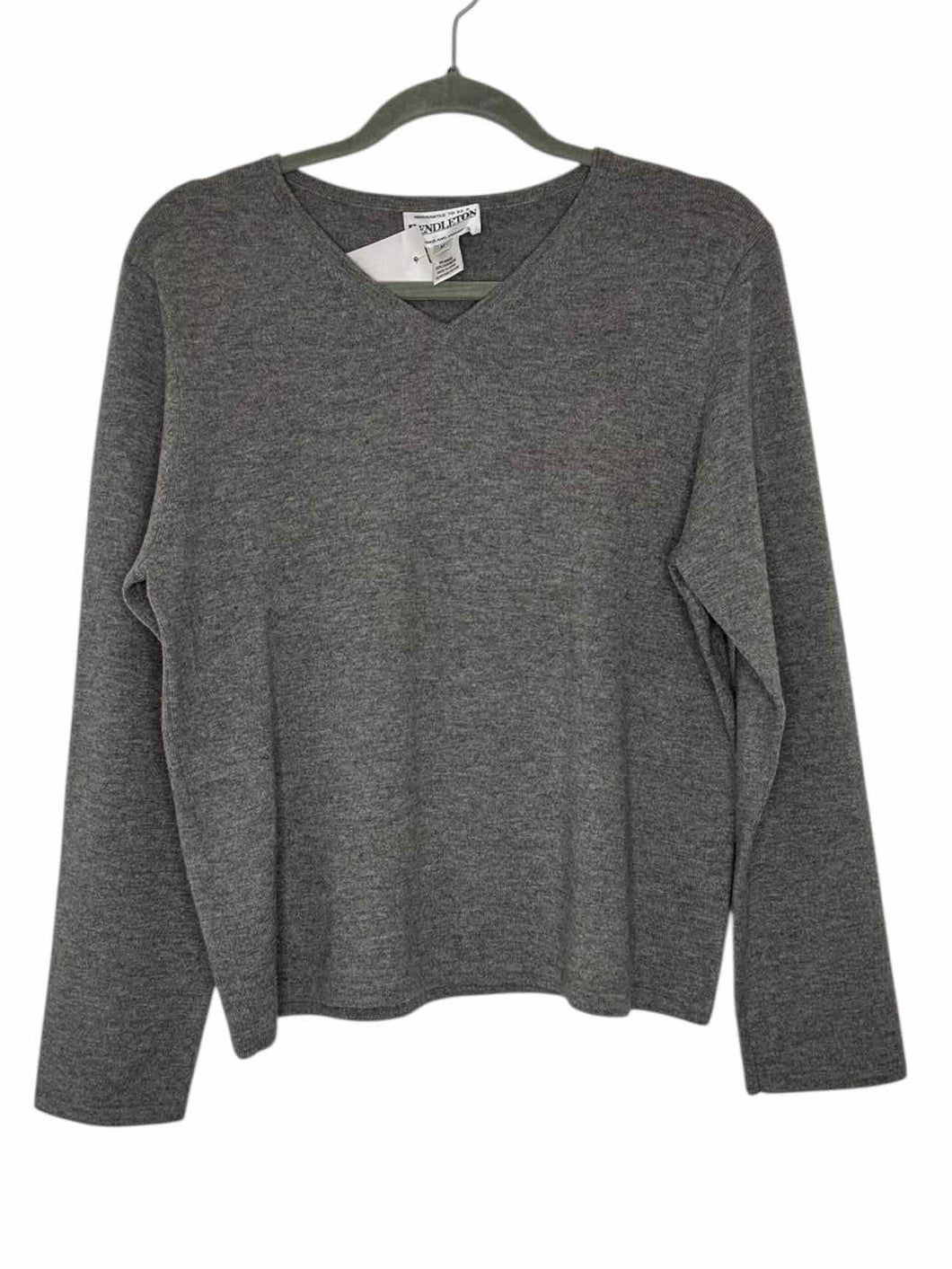 Pendleton Size Medium Grey Pre-Owned Sweater- Ladies