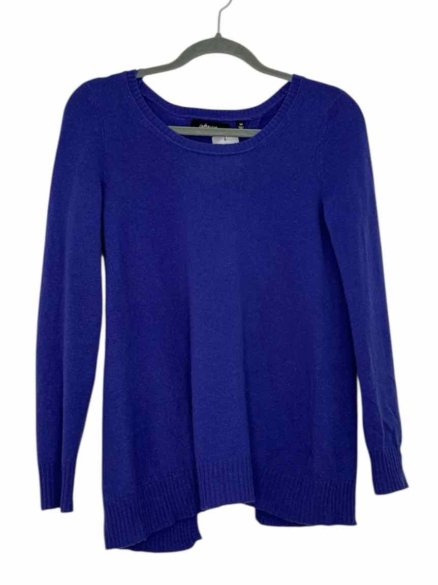 Saks Fifth Ave Size Small Purple Pre-Owned Sweater- Ladies
