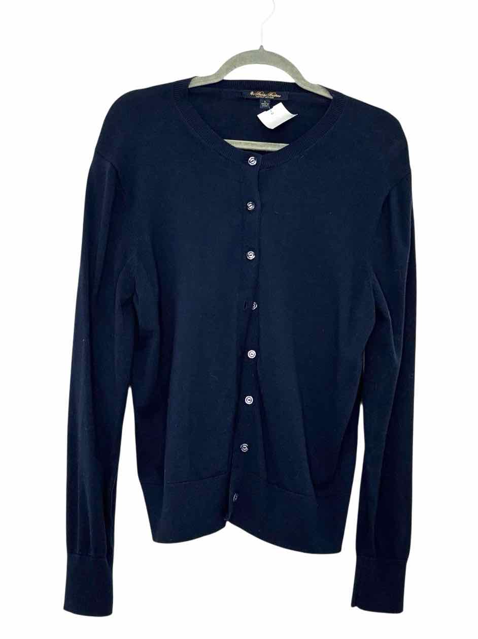 Brooks Brothers Size Large Navy Pre-Owned Sweater- Ladies