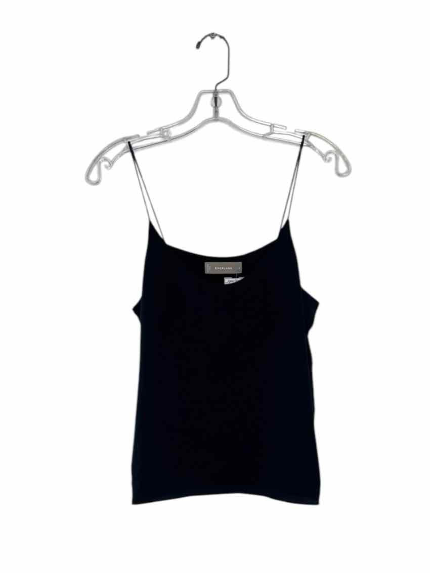 Everlane Size 4 Navy Pre-Owned Tank Top- Ladies