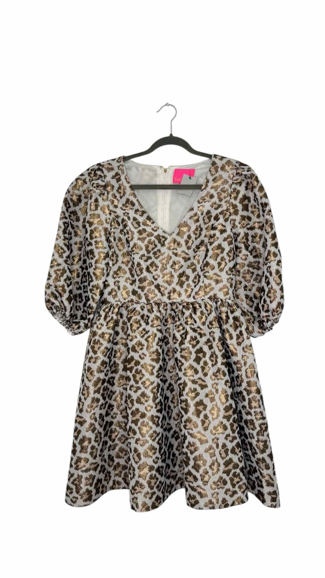 Lilly Pulitzer Size 8 Animal Print Pre-Owned Dress- Ladies