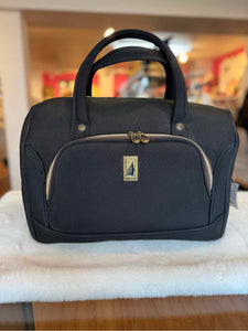 London Fog Size Medium Black Pre-Owned Luggage