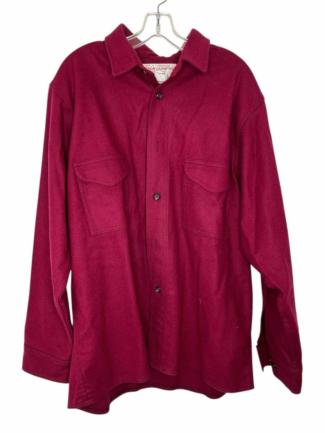 Filson Size 46 Red Pre-Owned Shirt- Mens