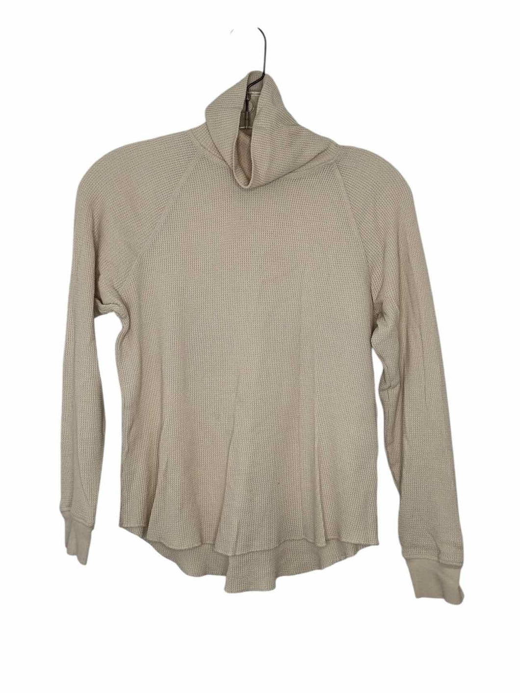 Everlane Size X- Small Tan Pre-Owned Top- Ladies