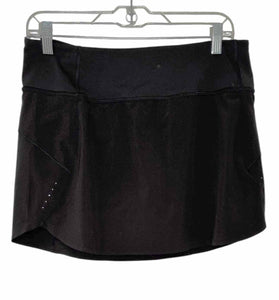 Athleta Size Medium Black Pre-Owned Skirt- Ladies