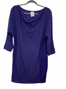 Size Large Purple Pre-Owned Dress- Ladies