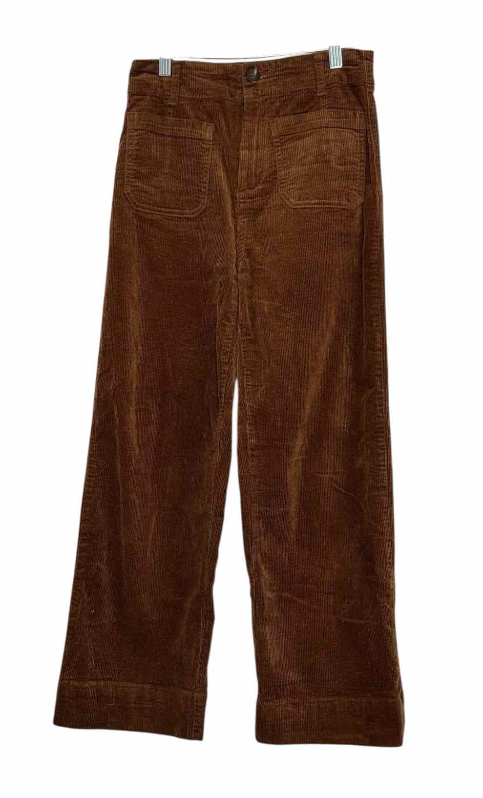 Avec Les Filles Size 2 Brown Pre-Owned Pants- Ladies