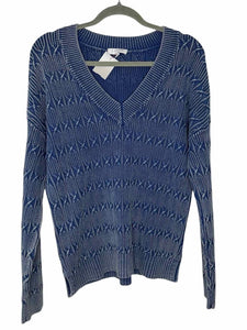 Size X-Large Blue Pre-Owned Sweater- Ladies