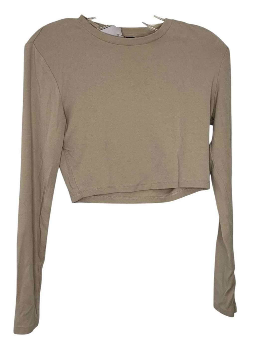 Zara Size Large Tan Pre-Owned Top- Ladies
