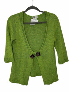 Parkhurst Size Small Lime Green Pre-Owned Sweater- Ladies