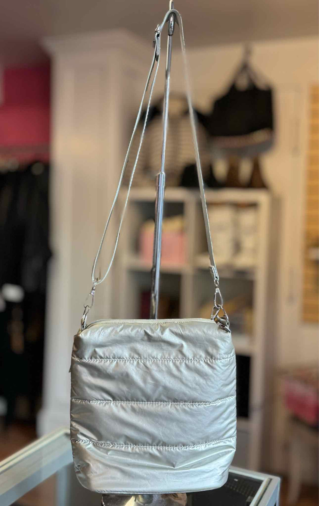 Vintage Havana Silver Pre-Owned Purse- Ladies