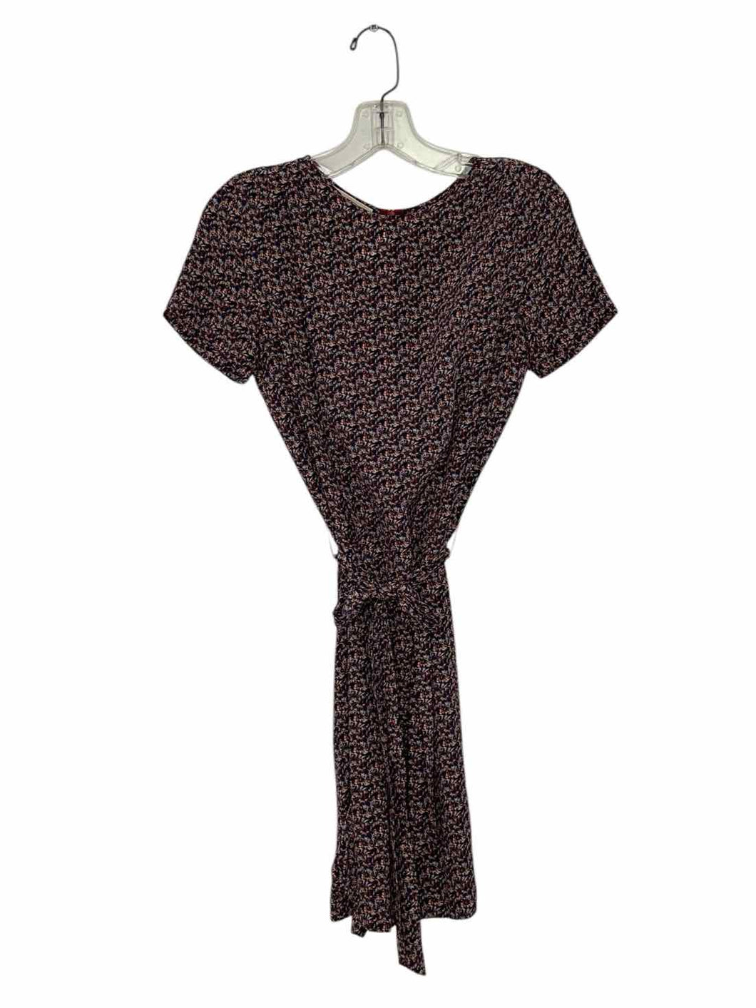 Size X- Small Blue Print Pre-Owned Dress- Ladies