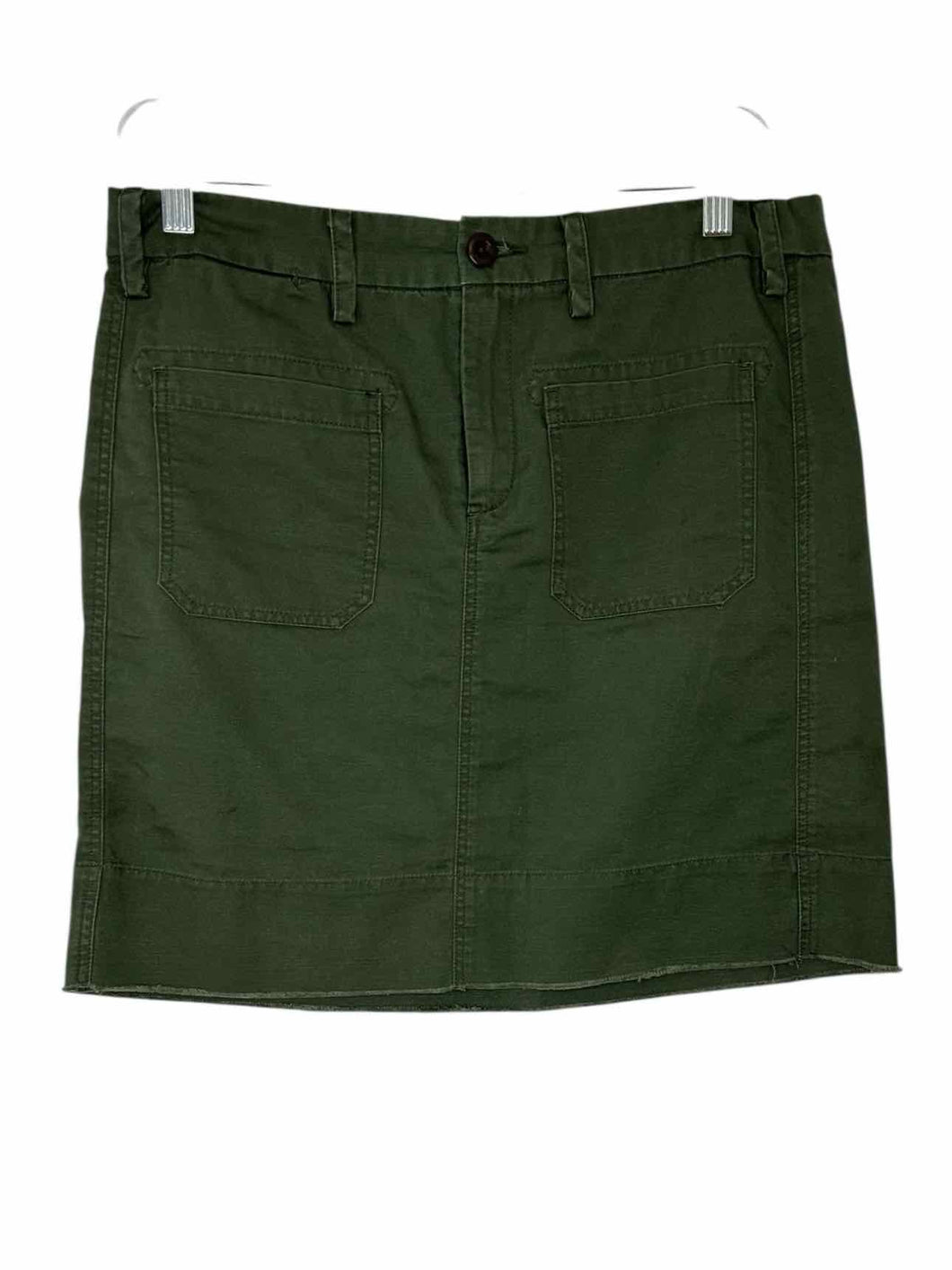 G1 Size 8 Olive Pre-Owned Skirt- Ladies