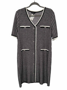 Misook Size Large Black Pre-Owned Dress- Ladies
