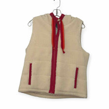 Load image into Gallery viewer, Krimson Klover Size Medium Ivory Pre-Owned Vest- Ladies

