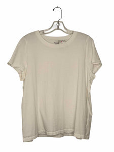 Madewell Size XXL White Pre-Owned T-Shirt- Ladies