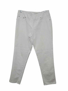 Ruby Rd Size 10 White Pre-Owned Jeans- Ladies