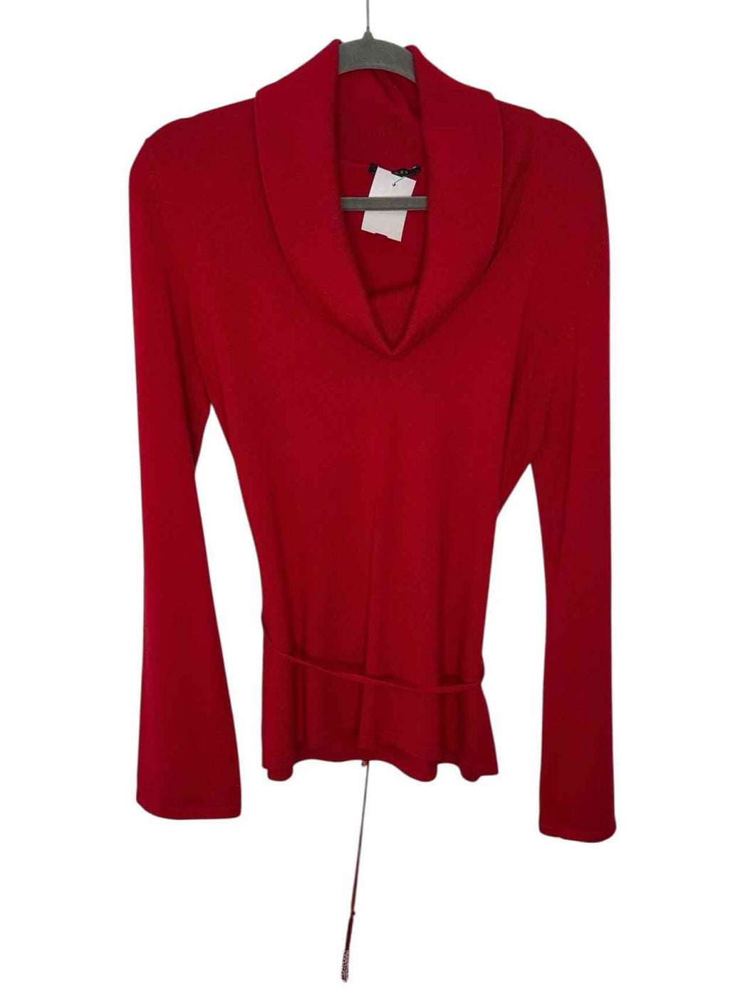 Cyrus Size Medium Red Pre-Owned Sweater- Ladies