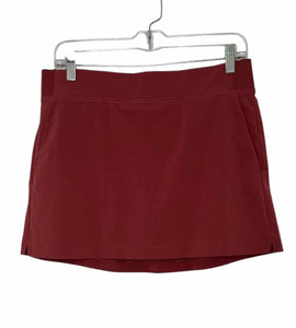 Athleta Size 10 Brick Red Pre-Owned Activewear- Shorts