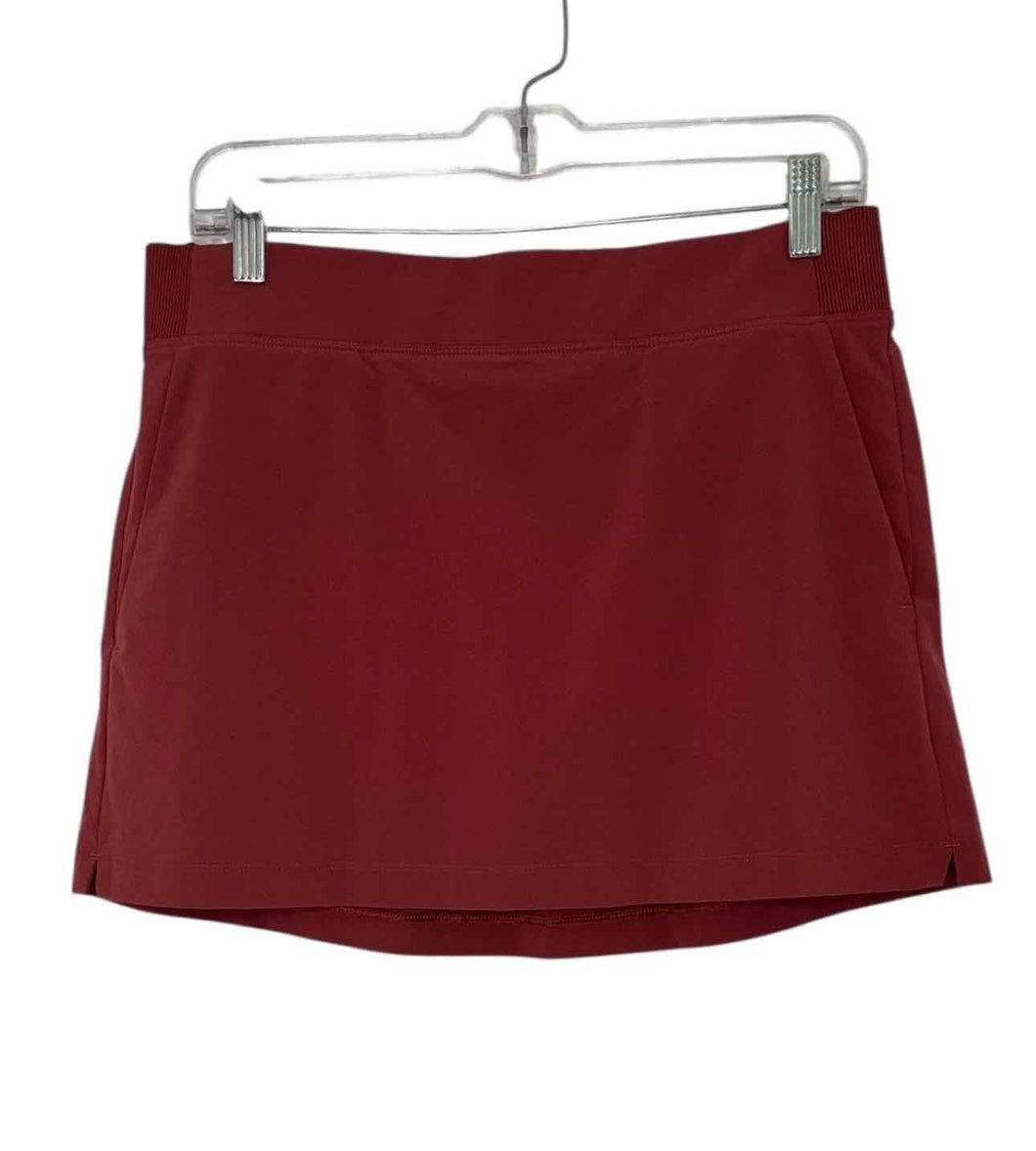 Athleta Size 10 Brick Red Pre-Owned Activewear- Shorts
