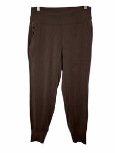 Athleta Size Medium Charcoal Pre-Owned Leggings- Ladies