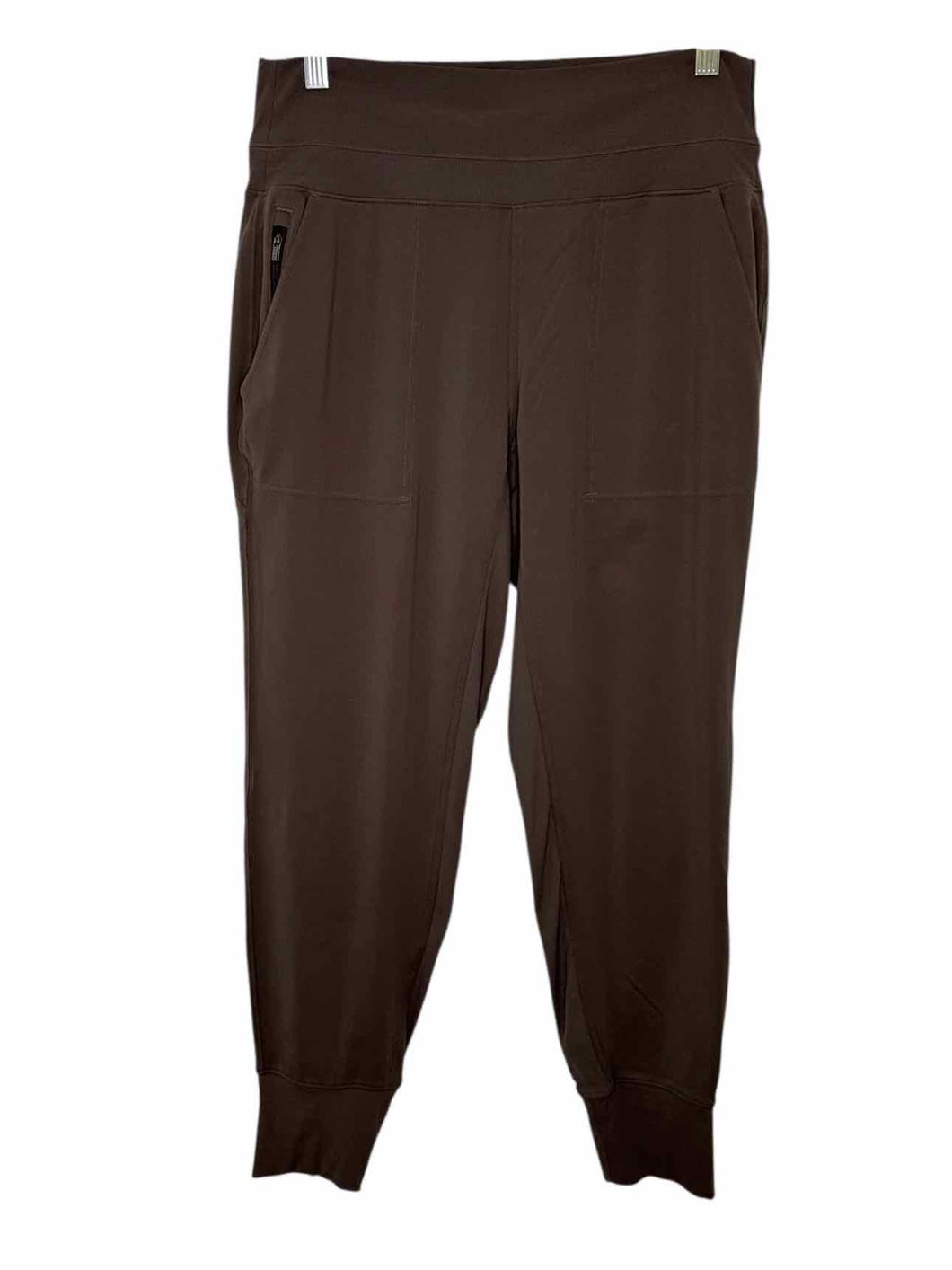 Athleta Size Medium Charcoal Pre-Owned Leggings- Ladies