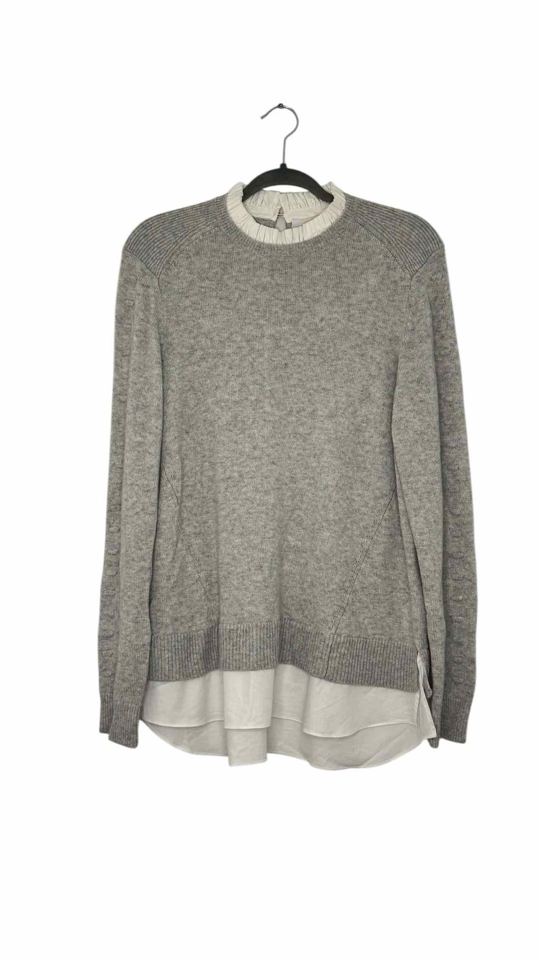 Ted Baker Size Medium Grey Pre-Owned Sweater- Ladies