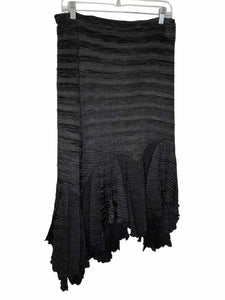 Alberto Makali Size Medium Black Pre-Owned Skirt- Ladies