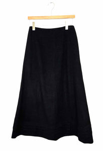 Size Medium Black Pre-Owned Skirt- Ladies