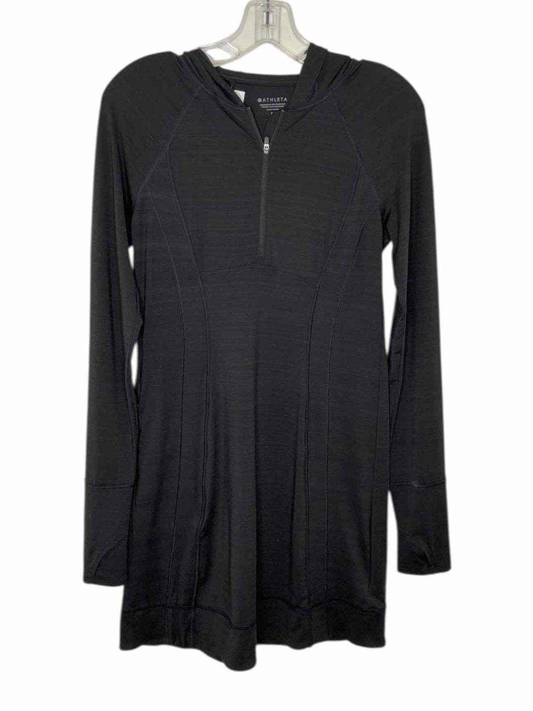 Athleta Size X- Small Black Pre-Owned Dress- Ladies