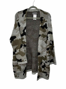 Anthropologie Size Medium Camouflage Pre-Owned Sweater- Ladies