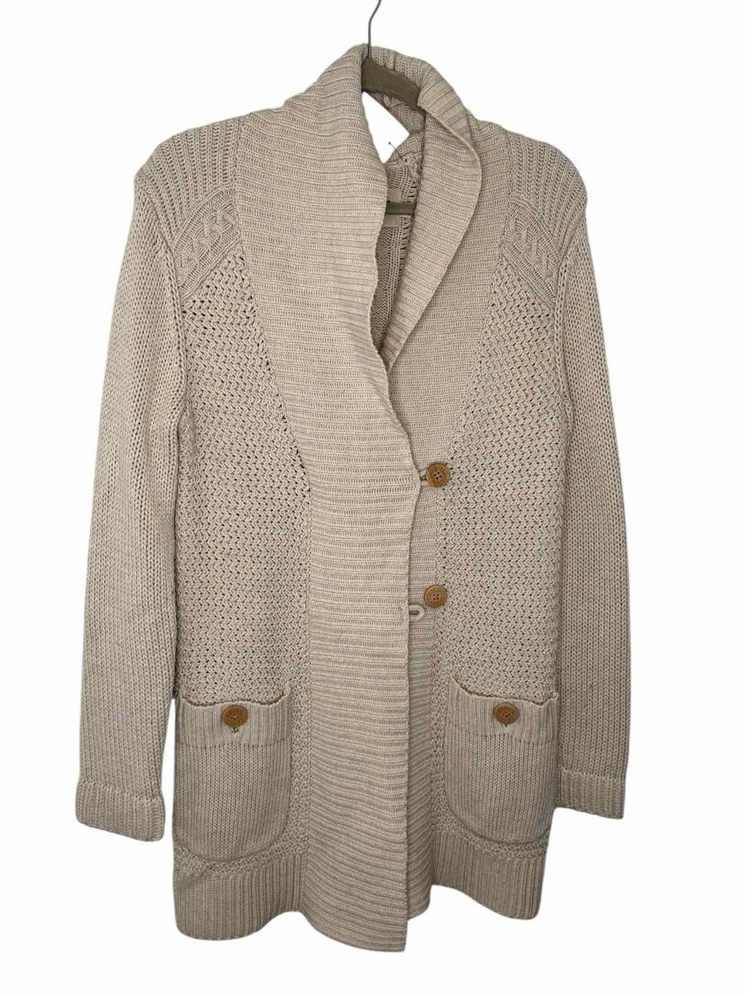 Ugg Size Small Cream Pre-Owned Sweater- Ladies