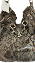 Load image into Gallery viewer, Tory Burch Snakeskin Shoulder Bag Pre-Owned Purse- Ladies
