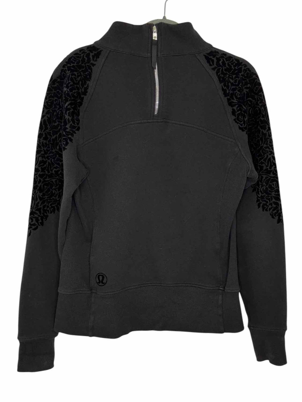 Lululemon Size 10 Black Pre-Owned Sweatshirt- Ladies