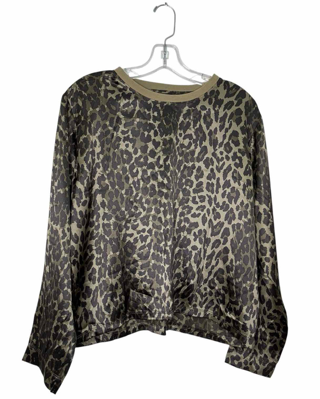 ATM Size Medium Animal Print Pre-Owned Top- Ladies