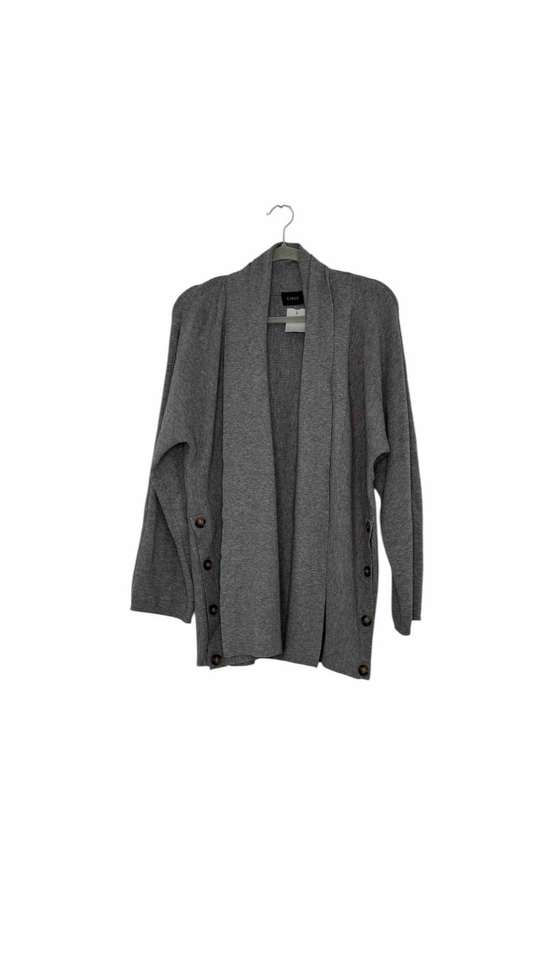 Cyrus Size Medium Grey Pre-Owned Sweater- Ladies