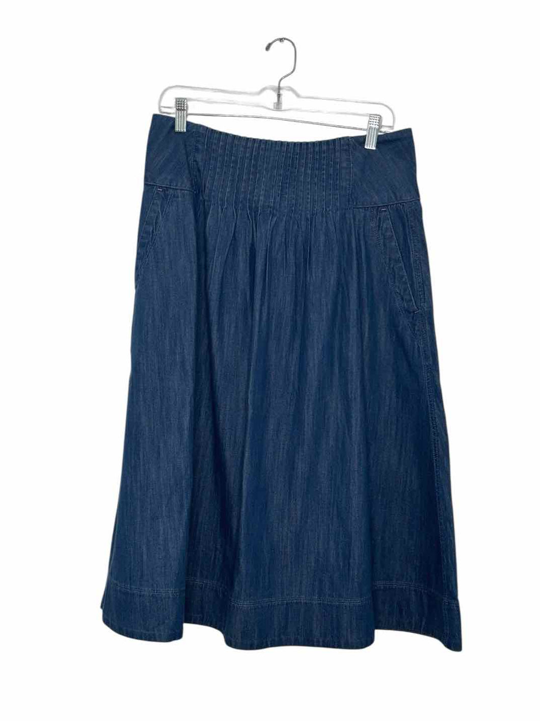 White Stuff Size 6 Denim Pre-Owned Skirt- Ladies