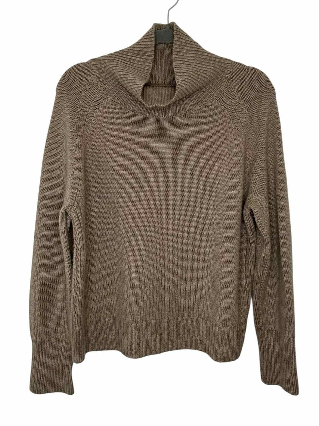 Nili Lotan Size Small Tan Pre-Owned Sweater- Ladies