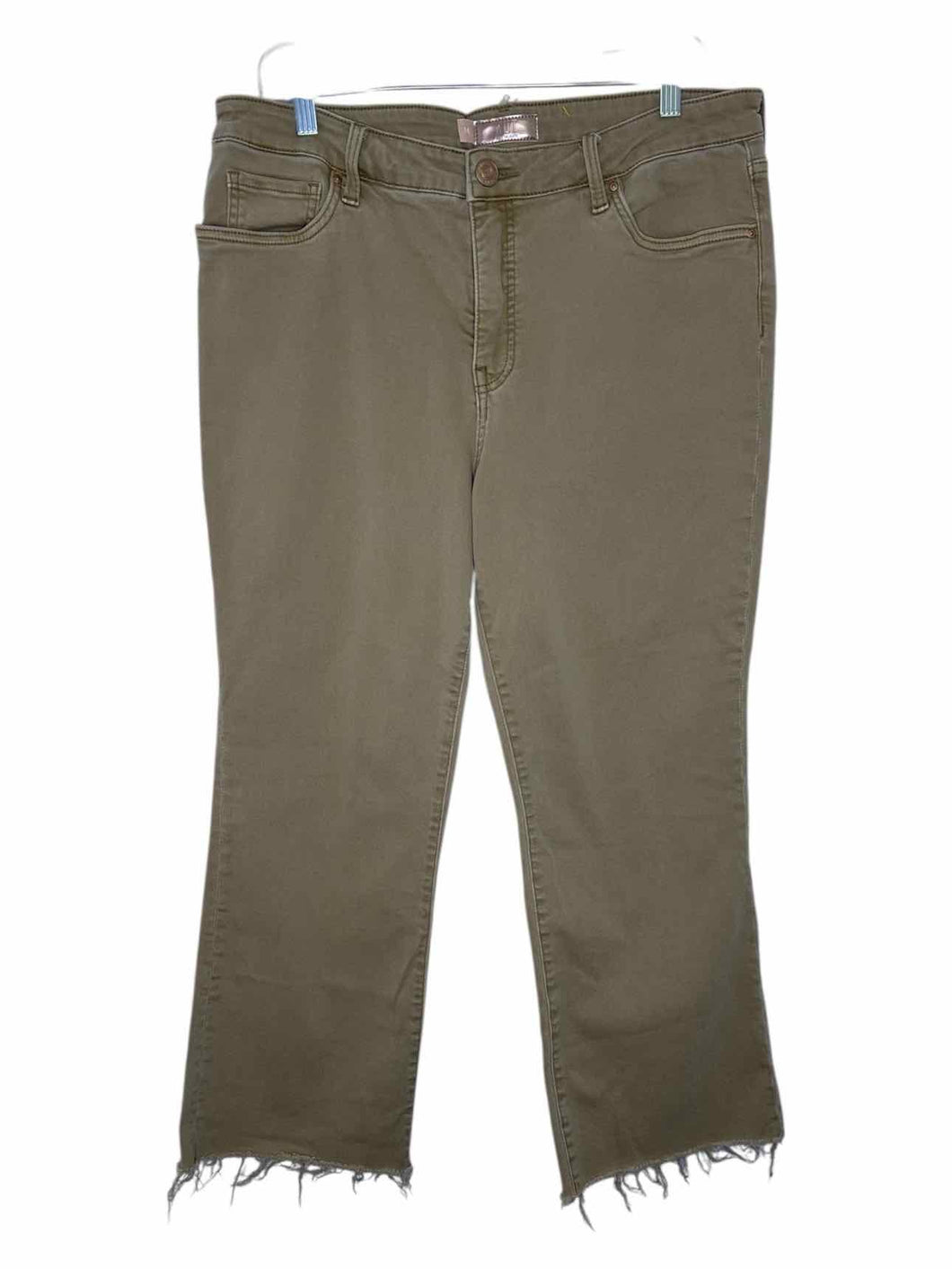 Kut Kloth Size 14 Tan Pre-Owned Jeans- Ladies