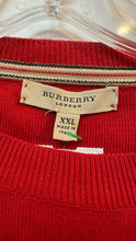 Load image into Gallery viewer, Burberry Size XXL Red Pre-Owned Sweater- Mens
