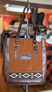 Size Medium Brown Pre-Owned Purse- Ladies